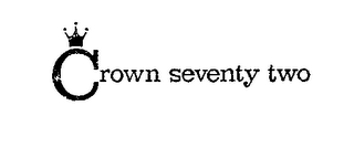CROWN SEVENTY TWO logo