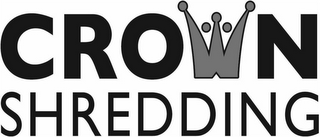 CROWN SHREDDING logo
