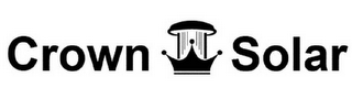 CROWN SOLAR logo