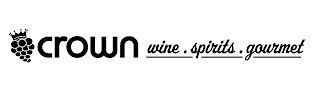 CROWN WINE . SPIRITS . GOURMET logo