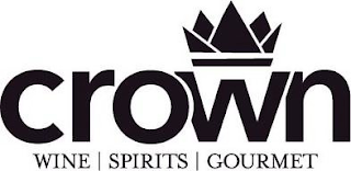 CROWN WINE | SPIRITS | GOURMET logo