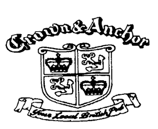 CROWN&ANCHOR YOUR LOCAL BRITISH PUB logo