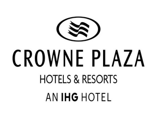 CROWNE PLAZA HOTELS & RESORTS AN IHG HOTEL logo