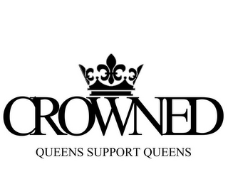 CROWNED QUEENS SUPPORT QUEENS logo