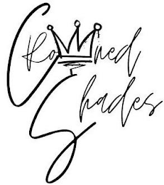 CROWNED SHADES logo