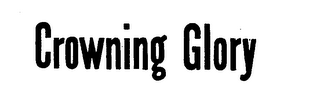 CROWNING GLORY logo