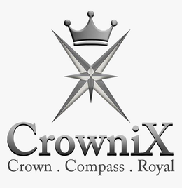 CROWNIX CROWN · COMPASS · ROYAL logo