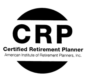 CRP CERTIFIED RETIREMENT PLANNER AMERICAN INSTITUTE OF RETIREMENT PLANNERS, INC. logo