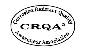 CRQA2 CORROSION RESISTANT QUALITY AWARENESS ASSOCIATION logo
