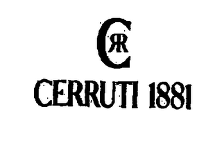 CRR CERRUTI 1881 logo