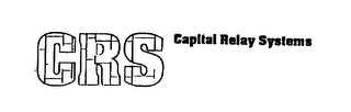 CRS CAPITAL RELAY SYSTEMS logo