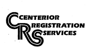 CRS CENTERIOR REGISTRATION SERVICES logo