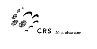 CRS IT'S ALL ABOUT TIME logo
