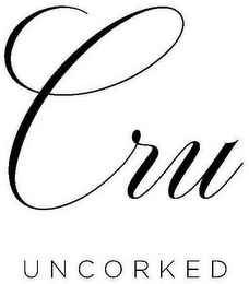 CRU UNCORKED logo