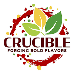 CRUCIBLE FORGING BOLD FLAVORS logo