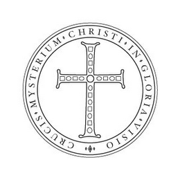 CRUCIS MYSTERIUM CHRISTI IN GLORIA VISIO logo