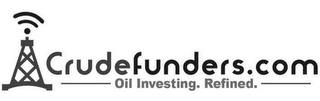 CRUDEFUNDERS.COM OIL INVESTING. REFINED. logo