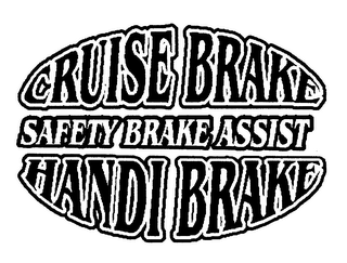 CRUISE BRAKE SAFETY BRAKE ASSIST HANDI BRAKE logo