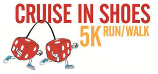 CRUISE IN SHOES 5K RUN/WALK logo