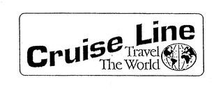CRUISE LINE TRAVEL THE WORLD logo