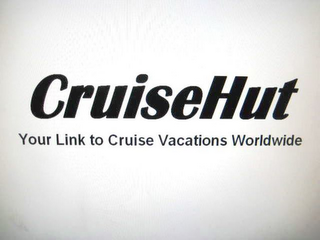 CRUISEHUT YOUR LINK TO CRUISE VACATIONS WORLDWIDE logo