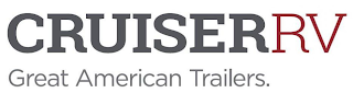 CRUISERRV GREAT AMERICAN TRAILERS. logo