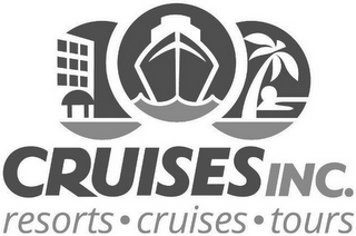 CRUISES INC. RESORTS CRUISES TOURS logo