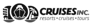 CRUISES INC. RESORTS CRUISES TOURS logo