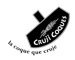 CRUJI COQUES LA COQUE QUE CRUJE logo
