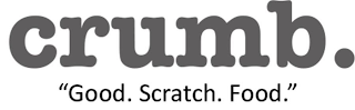 CRUMB ''GOOD. SCRATCH. FOOD.'' logo