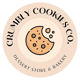 CRUMBLY COOKIES CO. DESSERT STORE & BAKERY logo