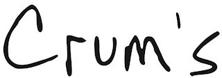 CRUM'S logo