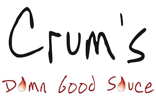 CRUM'S DAMN GOOD SAUCE logo