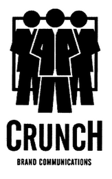 CRUNCH BRAND COMMUNICATIONS logo