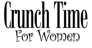 CRUNCH TIME FOR WOMEN logo
