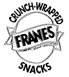 CRUNCH-WRAPPED FRANES SNACKS logo