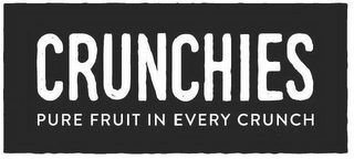 CRUNCHIES PURE FRUIT IN EVERY CRUNCH logo