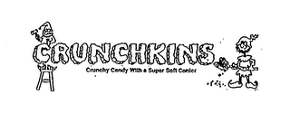 CRUNCHKINS CRUNCHY CANDY WITH A SUPER SOFT CENTER logo