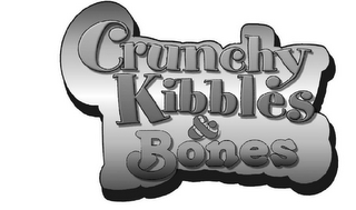 CRUNCHY KIBBLES & BONES logo