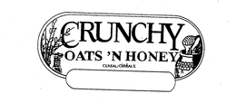 CRUNCHY OATS'N HONEY CEREAL/CEREALE logo