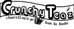 CRUNCHY TEA'Z A SMART & EZ WAY TO GET GREEN TEA BENEFITS logo