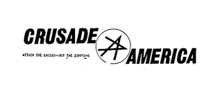 CRUSADE AMERICA A logo