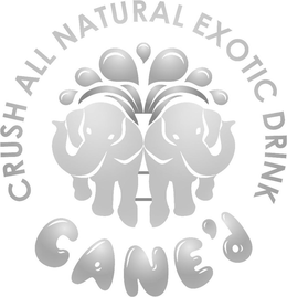 CRUSH ALL NATURAL EXOTIC DRINK CANE'D logo