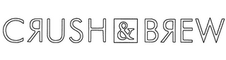 CRUSH AND BREW logo