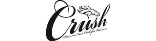 CRUSH BRONCOS FAN CLUB FOR WOMEN logo