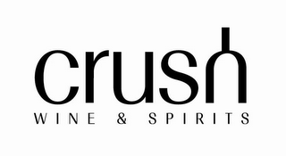 CRUSH WINE & SPIRITS logo