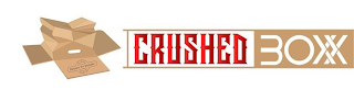 CRUSHED BOXX RETURN TO SENDER logo