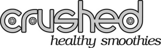 CRUSHED HEALTHY SMOOTHIES logo