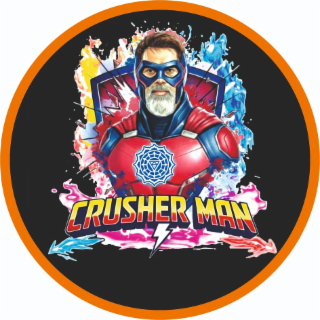 CRUSHER MAN logo