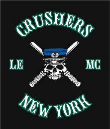 CRUSHERS NEW YORK LE MC PD logo